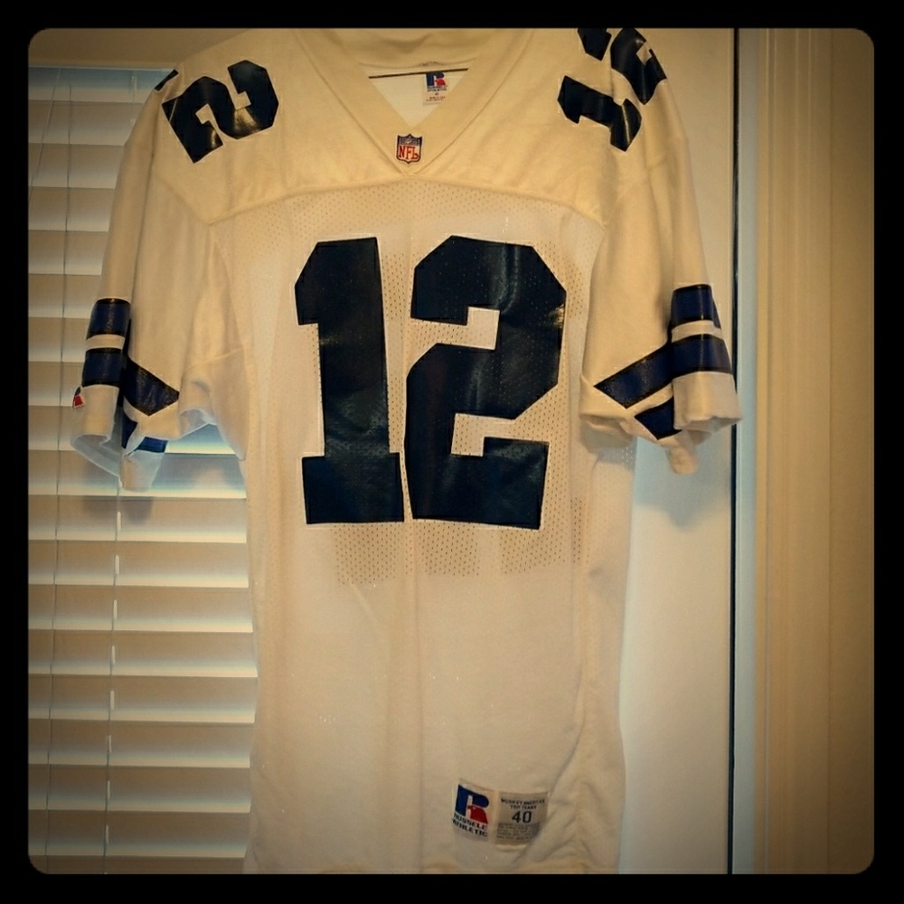 Cowboys Roger Staubach jersey